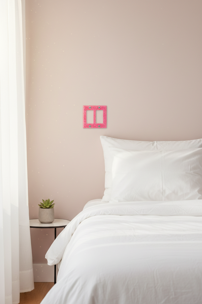 Bedroom wall installed